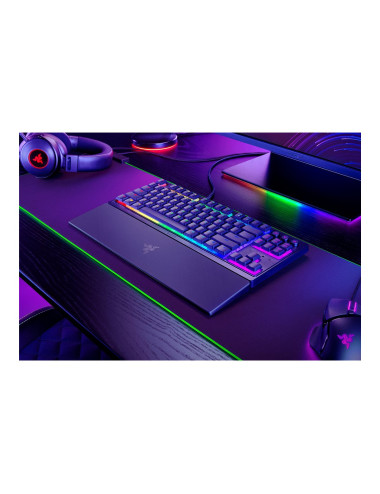 Razer | Ornata V3 Tenkeyless | Mechanical Gaming keyboard | Wired | RGB LED light | US | Black