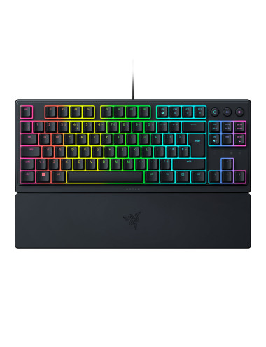 Razer | Ornata V3 Tenkeyless | Mechanical Gaming keyboard | Wired | RGB LED light | US | Black