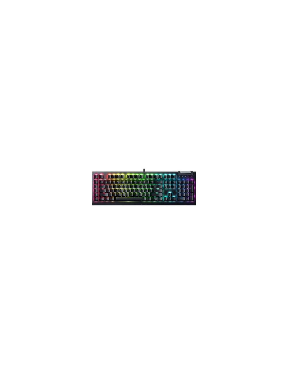 Razer | Mechanical Gaming Keyboard | BlackWidow V4 X | Mechanical Gaming Keyboard | Wired | US | Black | Yellow Mechanical Switc
