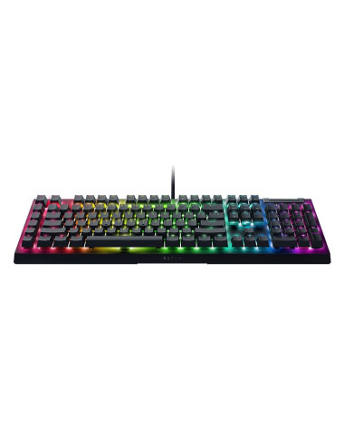 Razer | Mechanical Gaming Keyboard | BlackWidow V4 X | Mechanical Gaming Keyboard | Wired | US | Black | Yellow Mechanical Switc