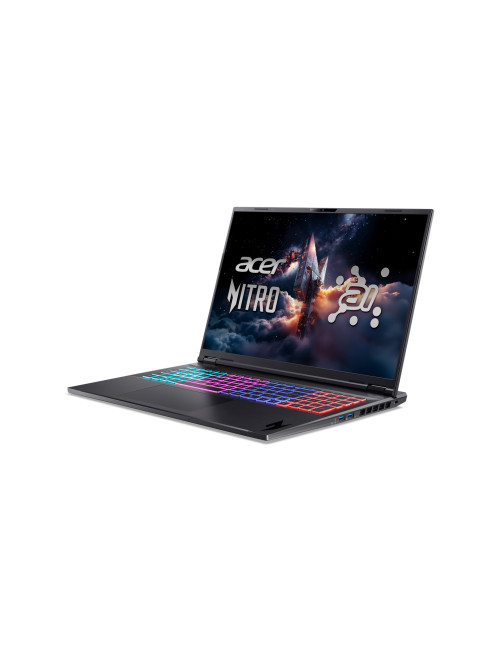 Acer | Nitro 18 AI AN18-61-R25V | Obsidian Black | 18 " | IPS | WQXGA | 2560 x 1600 pixels | AMD Ryzen AI 7 | 350 | 16 GB | DDR5