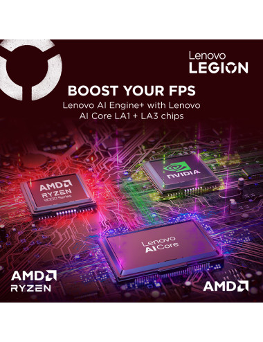 Lenovo Legion Pro 7 16AFR10H | Eclipse Black | 16 " | OLED | WQXGA | 2560 x 1600 pixels | Glossy | AMD Ryzen 9 | 9955HX | 32 GB 