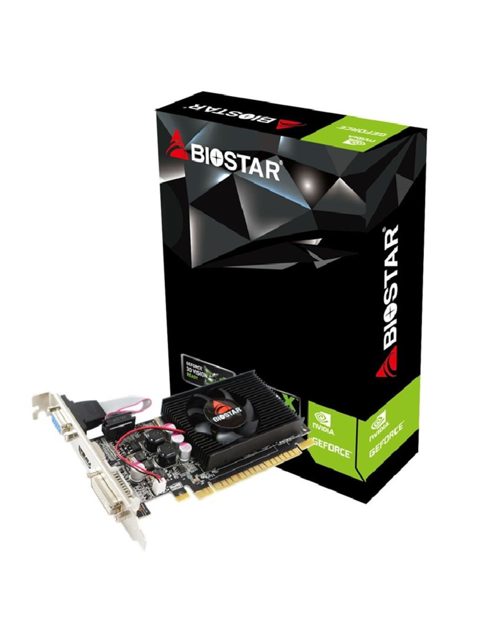 Graphics Card|BIOSTAR|NVIDIA|GeForce GT 610|700 MHz|2 GB|GDDR3|64 bit|PCI Express x16 2.0|Active|VN6103THX6