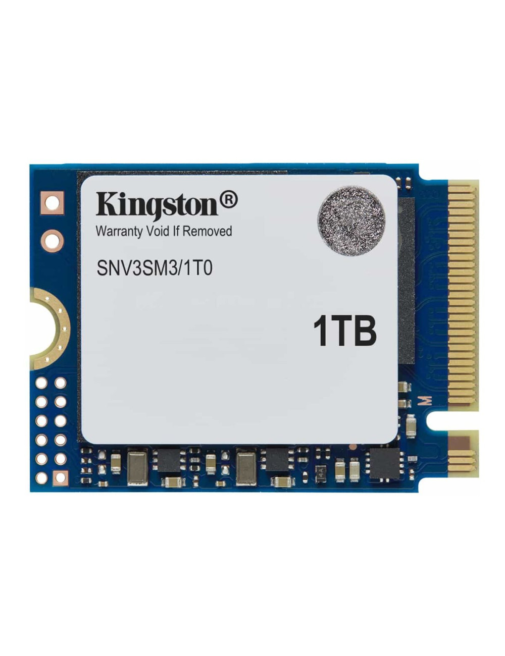 Kingston SSD | NV3 | 1000 GB | SSD form factor M.2 2230 | Solid-state drive interface PCIe 4.0 x4 NVMe | Read speed 6000 MB/s | 