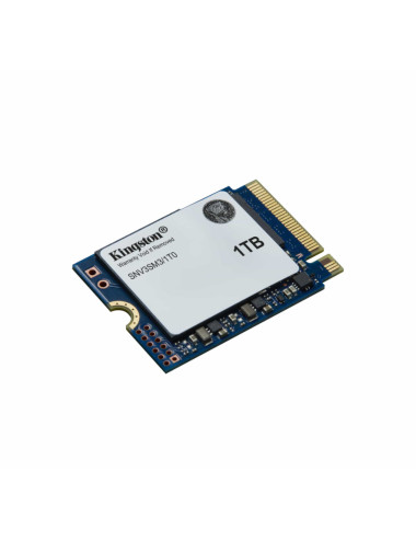 Kingston SSD | NV3 | 1000 GB | SSD form factor M.2 2230 | Solid-state drive interface PCIe 4.0 x4 NVMe | Read speed 6000 MB/s | 