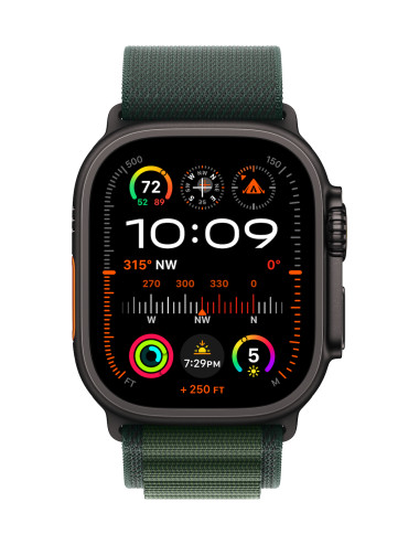 Apple Smart watch | GPS (satellite) | Always-On Retina display | 49mm | Waterproof