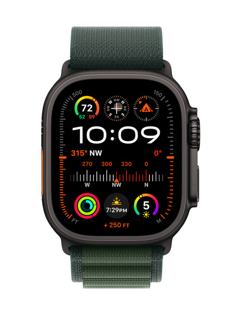 Apple Smart watch | GPS (satellite) | Always-On Retina display | 49mm | Waterproof
