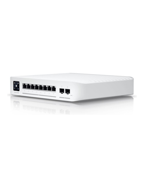 Ubiquiti Unifi Switch Pro 8 PoE | USW-PRO-8-POE | Managed L3 | Desktop/Wall-mountable | SFP+ ports quantity 2 | Power supply typ