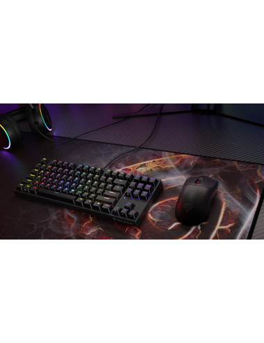 Genesis ZIRCON 500 G2 | Wireless/Wired | Gaming Mouse | 2.4 GHz, Bluetooth, USB | Black