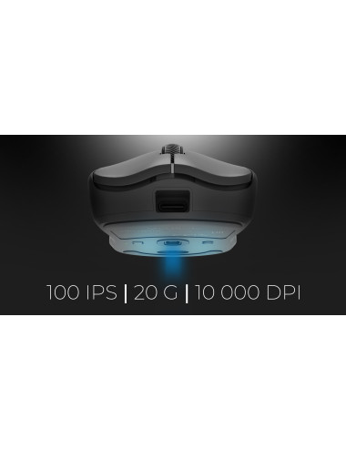 Genesis ZIRCON 500 G2 | Wireless/Wired | Gaming Mouse | 2.4 GHz, Bluetooth, USB | Black