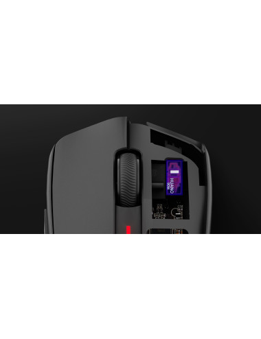 Genesis ZIRCON 500 G2 | Wireless/Wired | Gaming Mouse | 2.4 GHz, Bluetooth, USB | Black