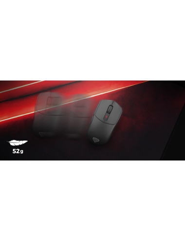 Genesis ZIRCON 500 G2 | Wireless/Wired | Gaming Mouse | 2.4 GHz, Bluetooth, USB | Black