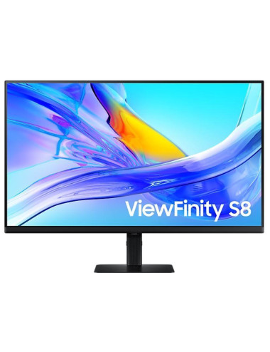 LCD Monitor|SAMSUNG|27"|4K|Panel IPS|3840x2160|16:9|60Hz|5 ms|Swivel|Pivot|Height adjustable|Tilt|Colour Black|LS27D800UAUXEN