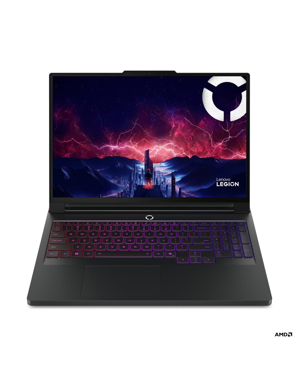 Lenovo Legion Pro 7 16AFR10H | Eclipse Black | 16 " | OLED | WQXGA | 2560 x 1600 pixels | Glossy | AMD Ryzen 9 | 9955HX3D | 32 G
