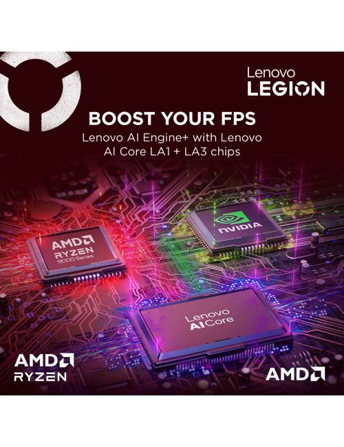 Lenovo Legion Pro 7 16AFR10H | Eclipse Black | 16 " | OLED | WQXGA | 2560 x 1600 pixels | Glossy | AMD Ryzen 9 | 9955HX3D | 32 G