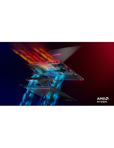 Lenovo Legion Pro 7 16AFR10H | Eclipse Black | 16 " | OLED | WQXGA | 2560 x 1600 pixels | Glossy | AMD Ryzen 9 | 9955HX3D | 32 G