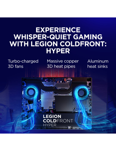 Lenovo Legion 5 15IRX10 | Eclipse Black | 15.1 " | OLED | WQXGA | 2560 x 1600 pixels | Glossy | Intel Core i7 | i7-14700HX | 16 