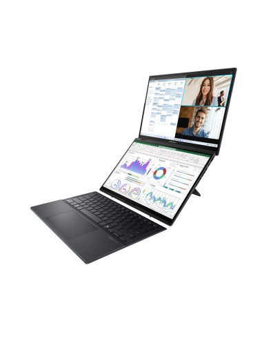 Asus | Zenbook | Duo UX8406CA-PZ068X | Basalt Gray | 14 " | OLED | Touchscreen | 3K | 2880 x 1800 pixels | Glossy | Intel Core U