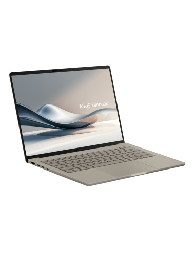 Asus | Zenbook | A14 UX3407QA-QD202W | Zabriskie Beige | 14 " | OLED | WUXGA | 1920 x 1200 pixels | Glossy | Snapdragon X | X1 2