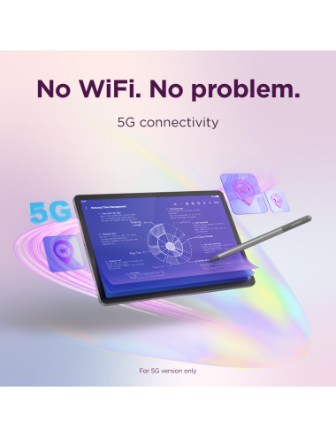 Lenovo Idea Tab Touch 11 2.5K MediaTek Dimensity 6300/8GB/128GB/Arm Mali-G57/Android 15/Blue/LTE/2Y Warranty | Lenovo Tab (witho