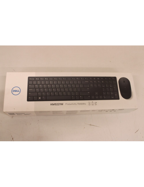 SALE OUT. | Dell | Pro Keyboard and Mouse (RTL BOX) | KM5221W | Keyboard and Mouse Set | Wireless | Batteries included | US | RE