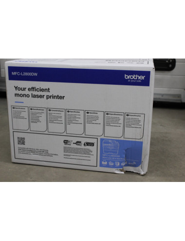 SALE OUT. Brother MFC-L2800DW Multifunction Laser Printer with Fax, | Brother DAMAGED PACKAGING