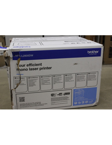 SALE OUT. Brother MFC-L2800DW Multifunction Laser Printer with Fax, | Brother DAMAGED PACKAGING