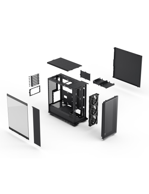 Fractal Design Case | Epoch | Black TG RGB Light Tint | ATX | Power supply included No