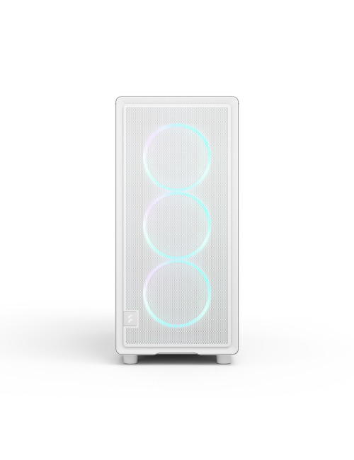 Fractal Design Case | Epoch | White TG RGB Clear Tint | ATX | Power supply included No