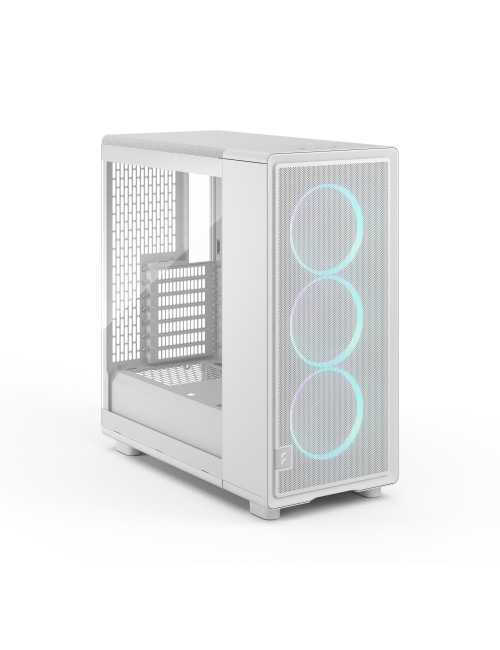 Fractal Design Case | Epoch | White TG RGB Clear Tint | ATX | Power supply included No
