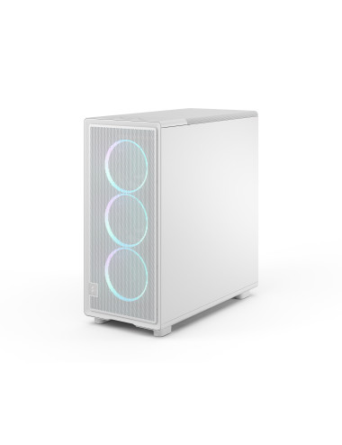 Fractal Design Case | Epoch | White TG RGB Clear Tint | ATX | Power supply included No
