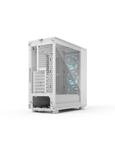 Fractal Design Case | Epoch | White TG RGB Clear Tint | ATX | Power supply included No