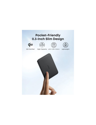 Anker Anker Nano Power Bank (5K, Slim), Black