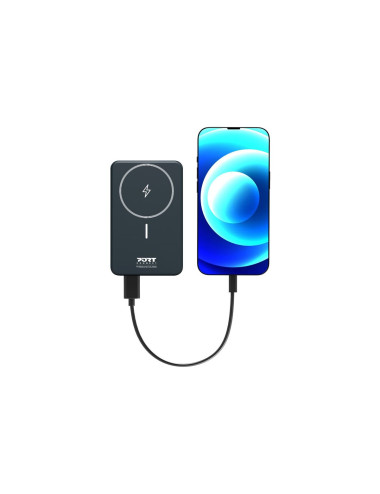 PORT CONNECT Powerbank 10 000 mAh - Wireless Qi2 | PORT CONNECT
