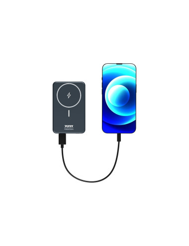 PORT CONNECT Powerbank 10 000 mAh - Wireless Qi2 | PORT CONNECT