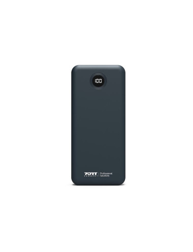 PORT CONNECT Powerbank 10 000 mAh - 2 x Built-in Cable | PORT CONNECT