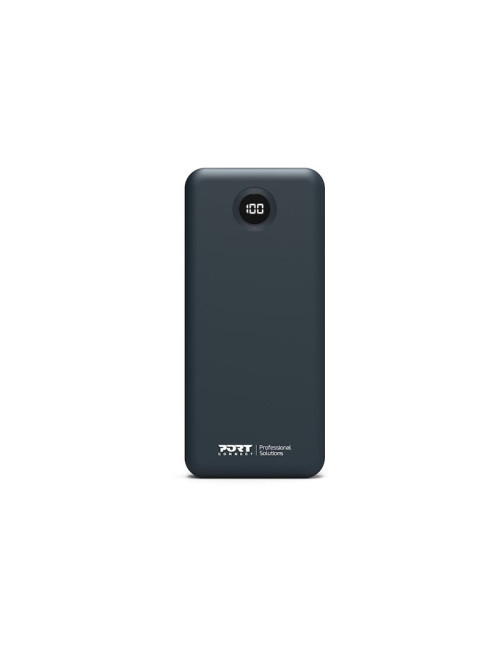 PORT CONNECT Powerbank 10 000 mAh - 2 x Built-in Cable | PORT CONNECT