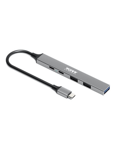 PORT CONNECT Hub USB 5 Ports 3A + 1C + PD 100W - for BtoC | PORT CONNECT