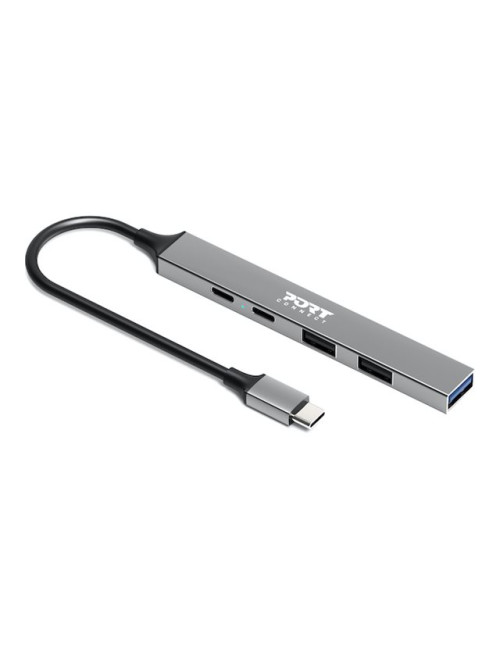 PORT CONNECT Hub USB 5 Ports 3A + 1C + PD 100W - for BtoC | PORT CONNECT