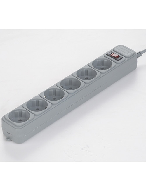 Gembird SPG6-B-6C Sockets quantity 6, Surge protector