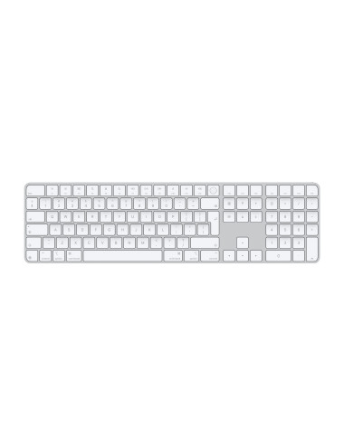 Apple Magic Keyboard with Touch ID and Numeric Keypad | Keyboard | Wireless | English | White