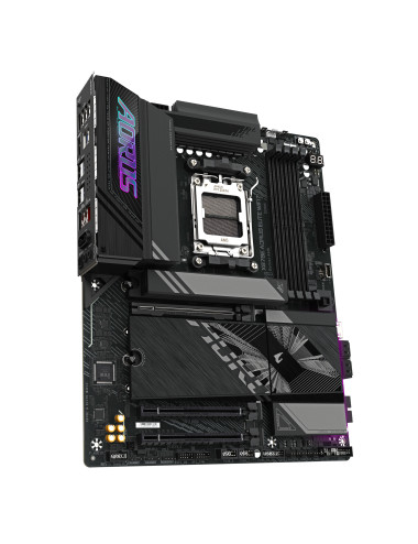 Gigabyte X870E A ELITE WIFI7 | Processor family AMD | Processor socket AM5 | DDR5 | Supported hard disk drive interfaces SATA, M