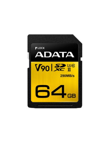 ADATA | Premier ONE | UHS-II U3 | 64 GB | SDXC | Flash memory class 10