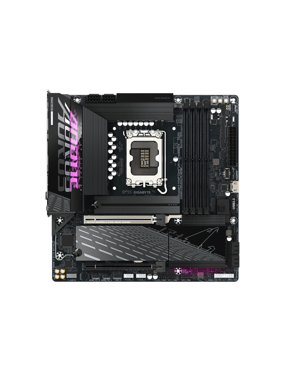 Gigabyte B860M AORUS ELITE WIFI6E ICE | Gigabyte