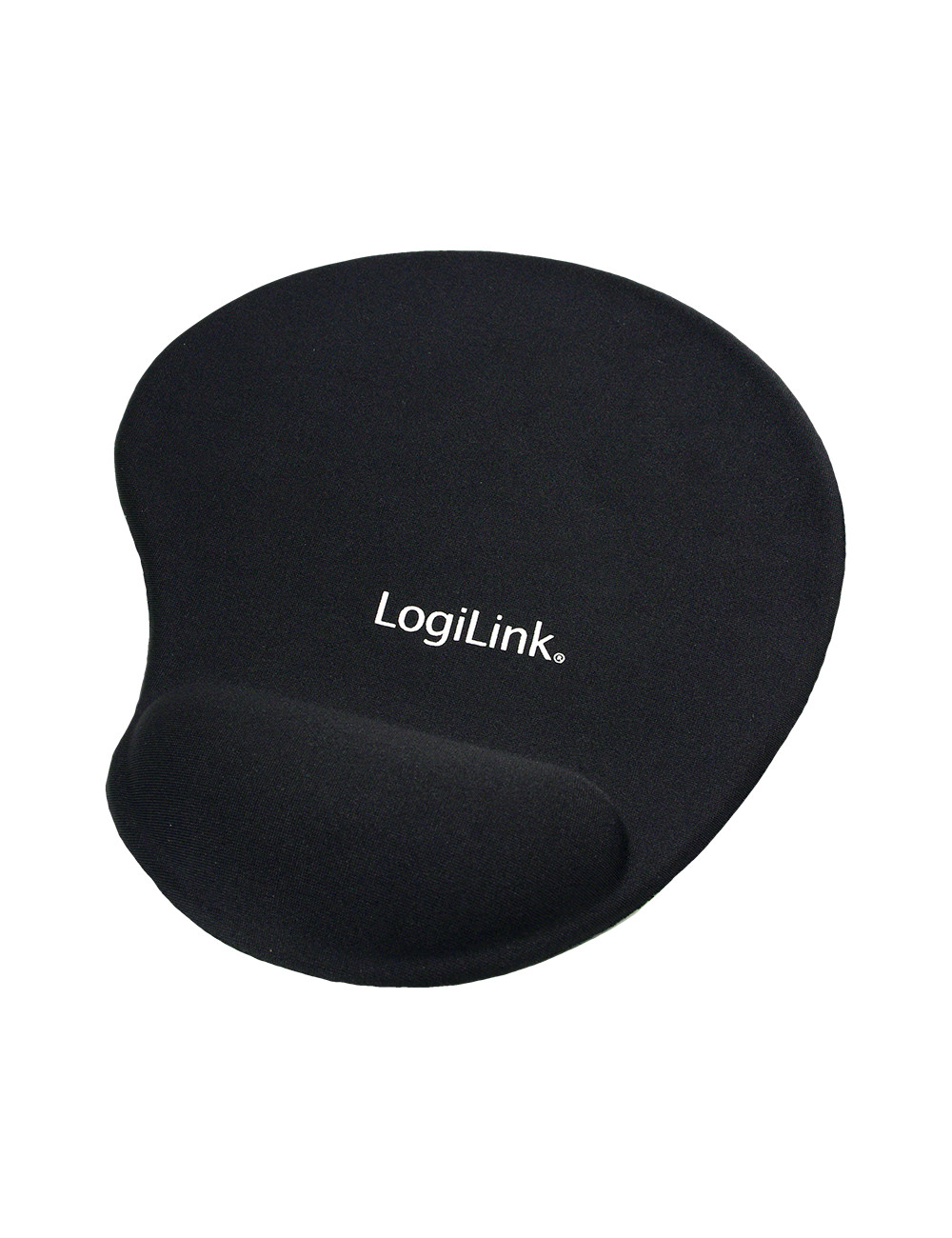 Mousepad with Gel Wrist Rest Support, Logilink ID0027 Black