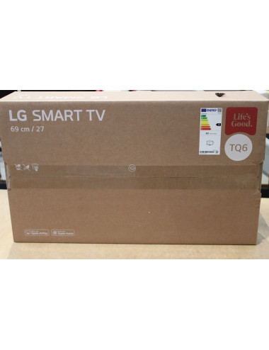 SALE OUT. LG 27TQ615S-PZ 27" IPS 1920x1080/16:9/14ms/DiplayPort HDMI | LG | Monitor | 27TQ615S-PZ | 27 " | IPS | FHD | 16:9 | 60