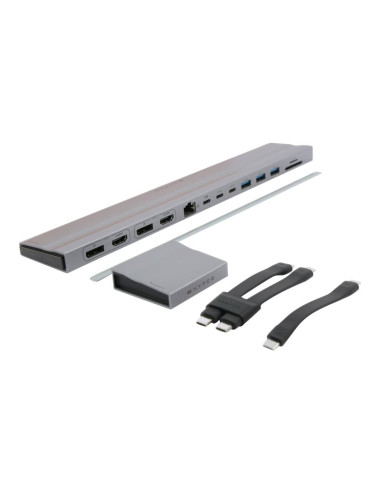 Hyper | HyperDrive Triple-4K Docking - For Intel & M1/M2 Pro/Max MB Pro