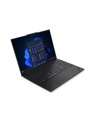 Lenovo ThinkPad E16 G3 AMD | Black | 16 " | IPS | WUXGA | 1920 x 1200 pixels | Anti-glare | AMD Ryzen 7 | 250 | 32 GB | SO-DIMM 