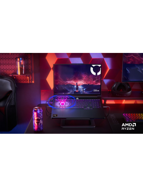 Lenovo Legion Pro 7 16AFR10H | Eclipse Black | 16 " | OLED | WQXGA | 2560 x 1600 pixels | Glossy | AMD Ryzen 9 | 9955HX3D | 32 G
