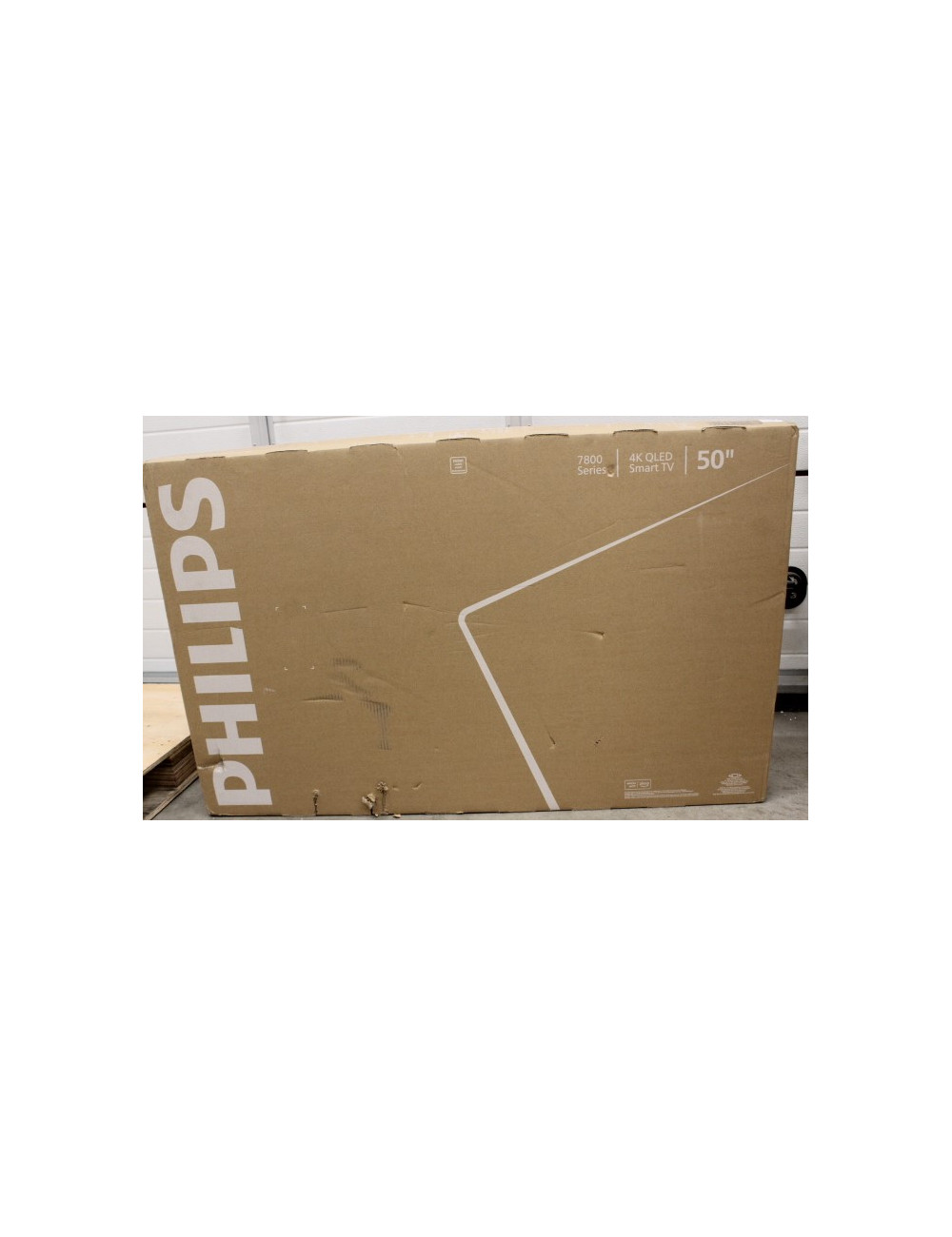 SALE OUT. Philips 50PUS7810/12 50" (126cm) QLED 4K TV | Philips 50PUS7810/12 | 50 | Smart TV | TITAN OS | UHD | Black | DAMAGED 